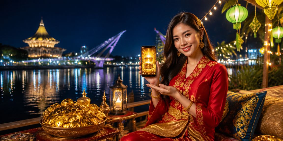 Suasana pertaruhan kasino semasa Hari Raya di Kuching Sarawak