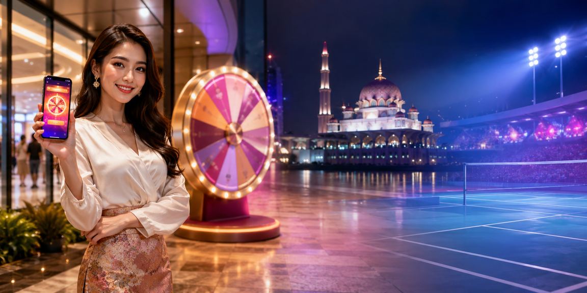 Suasana hiburan interaktif bergaya Malaysia di Putrajaya